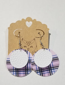 Preppy Plaid Earrings