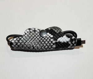 Snakeskin Cord Taco