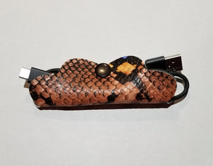 Snakeskin Cord Taco