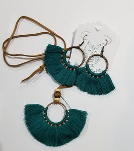 Tassel Earrings and Necklaces