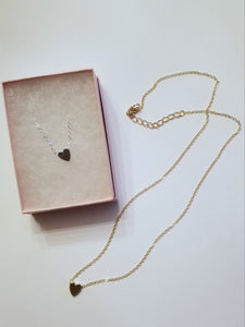 Heart Necklace with Gift Box