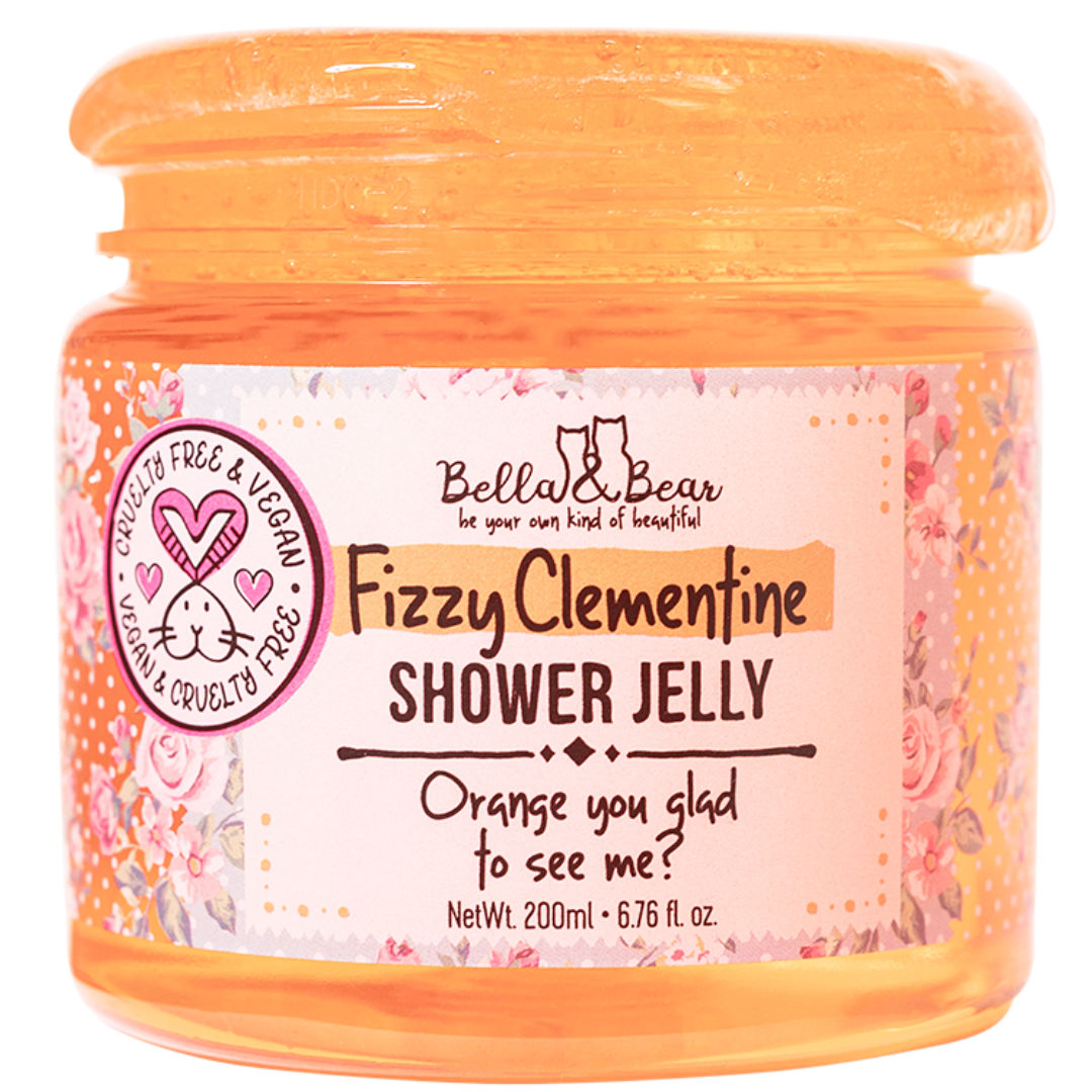 Bella & Bear - Fizzy Clementine Shower & Bath Jelly 6.7oz